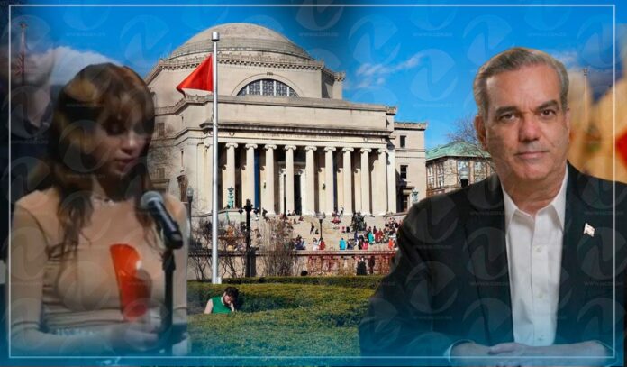 Universidad de Columbia declina opinar sobre desplante de una de sus estudiantes a Abinader