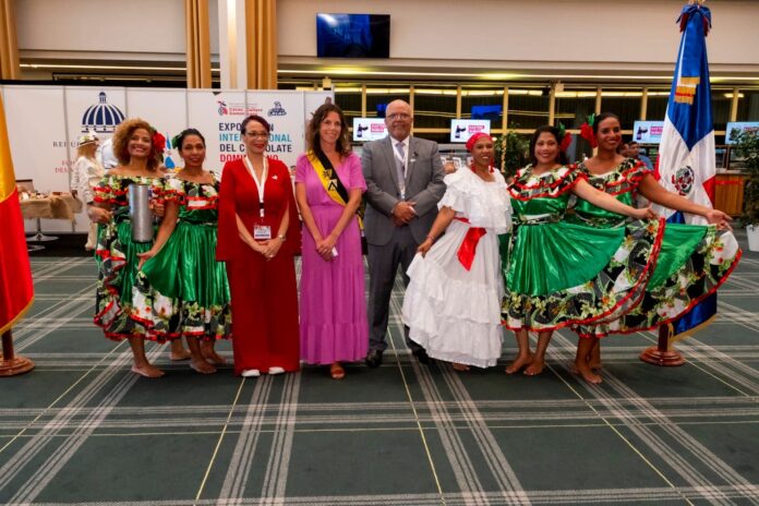 Cónsul en Bélgica apertura feria Belgium Dominicana
