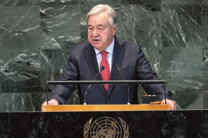 Guterres recuerda que objetivos del planeta son ante todo una lucha contra la desigualdad 