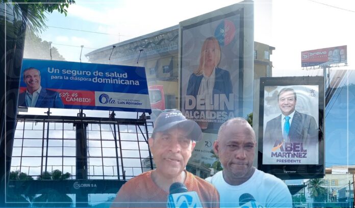 Las vallas electorales rodean el Gran Santo Domingo, hasta el perímetro de la JCE