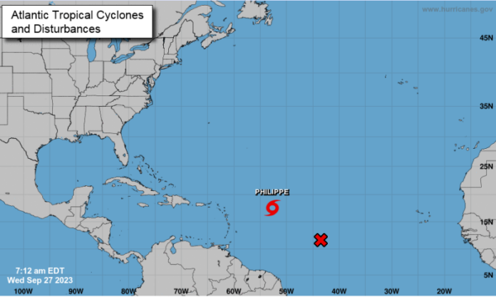 Philippe llegaría a Puerto Rico el viernes como depresión tropical