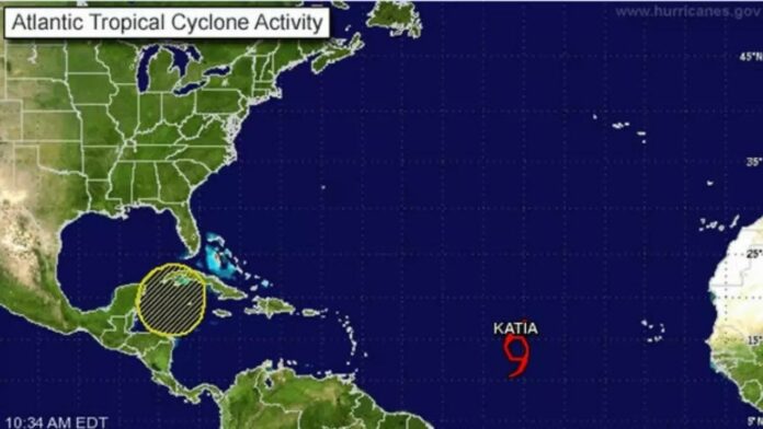 Se forma la tormenta tropical Katia y Gert resiste fortalecida