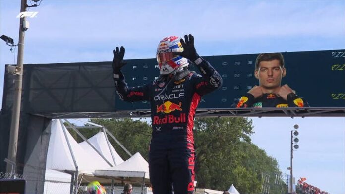 Verstappen bate el récord de Vettel al ganar en Monza, Italia