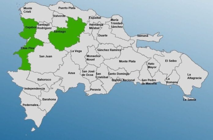 COE mantiene tres provincias en alerta verde por vaguada