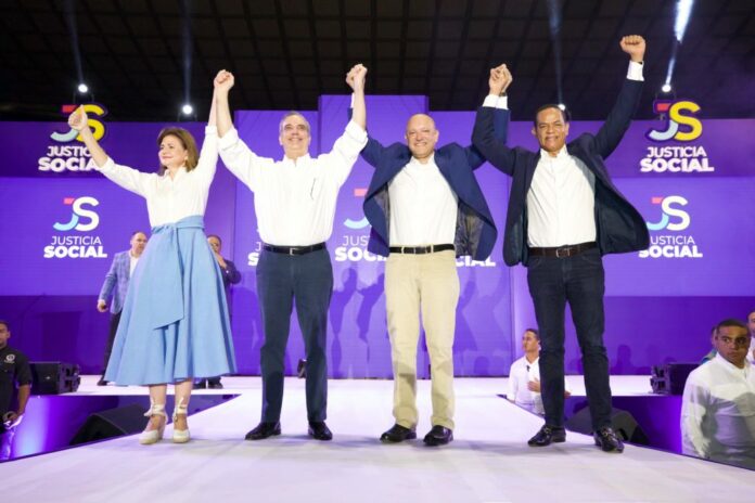 Justicia Social proclama a Luis Abinader como su candidato presidencial para elecciones 2024