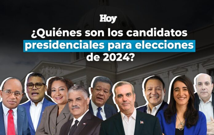 ¿Quiénes son los candidatos presidenciales para elecciones de 2024?