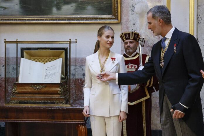 La princesa Leonor a los españoles tras jurar la Constitución: “Confíen en mí”