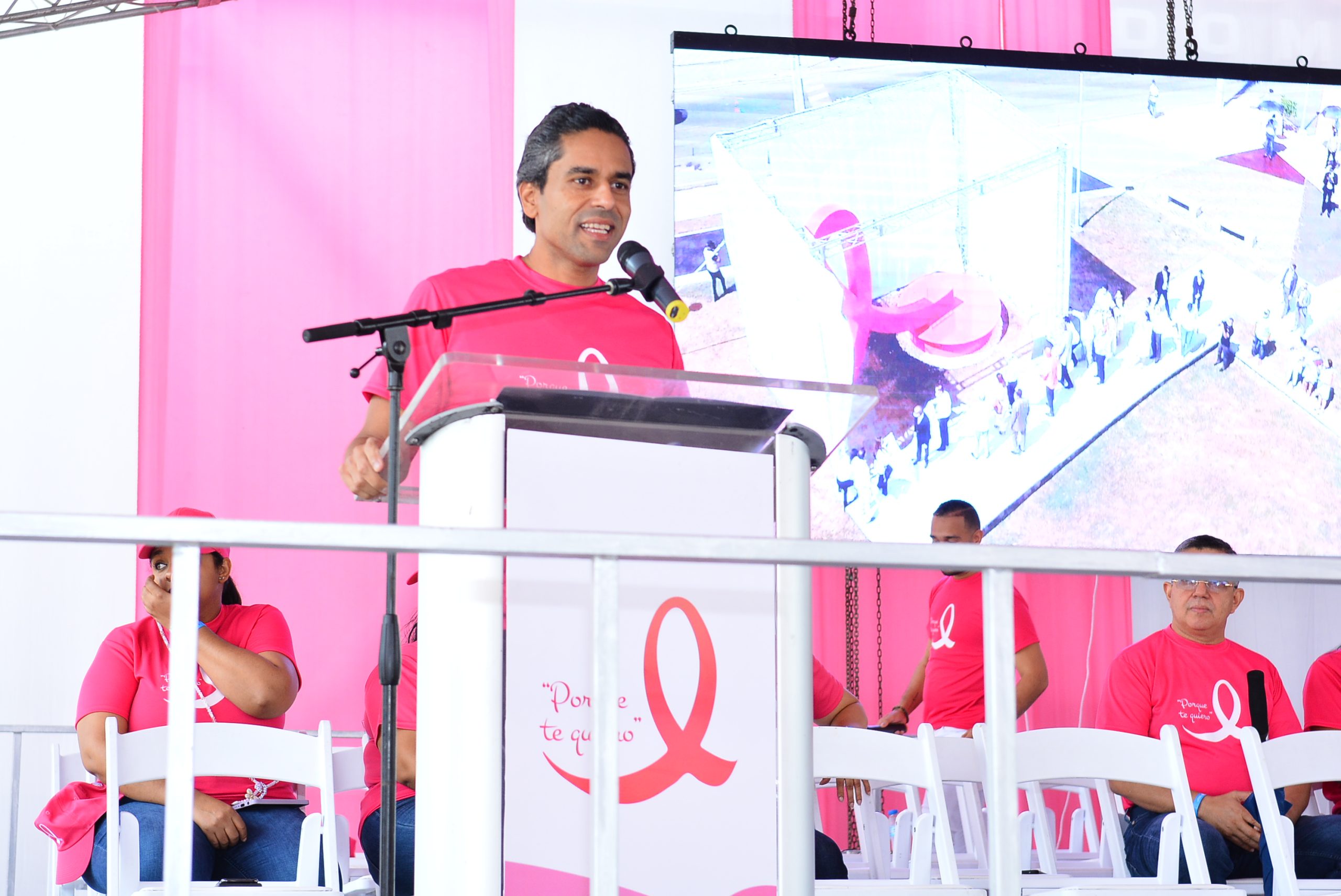 Corporacion Zona Franca Santiago forma Gran Lazo contra el Cancer