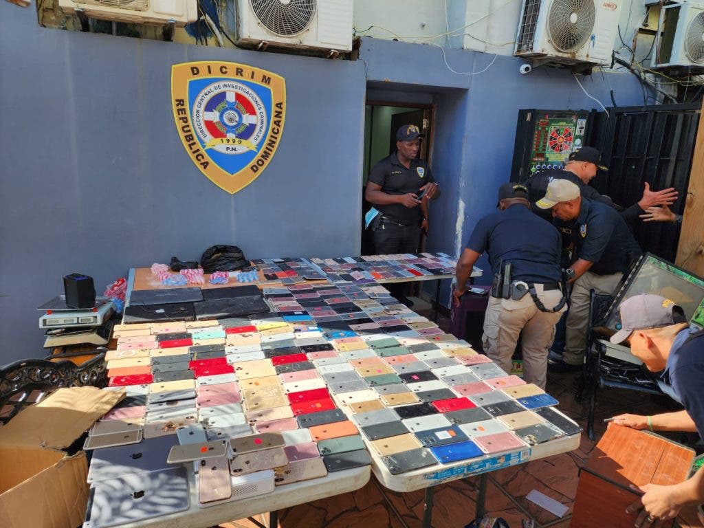 Drogas joyas 203 Iphone… lo que ocupo la Policia en