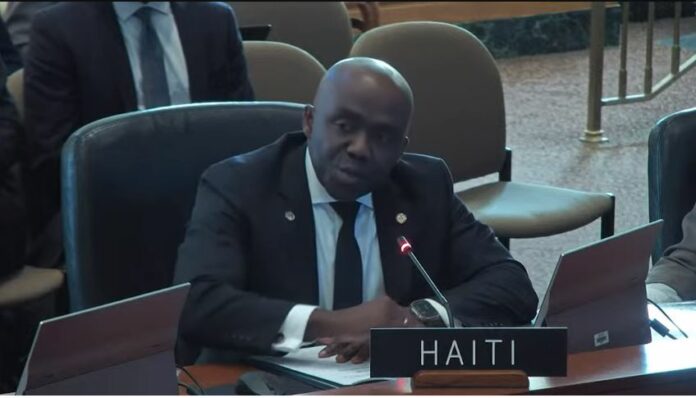 Haití ante la OEA: «Construcción del canal no va a detenerse»