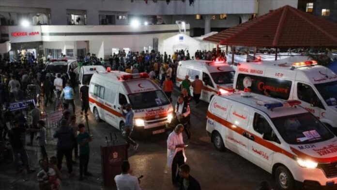 Israel defiende que el principal hospital de Gaza es usado por Hamás con fines militares