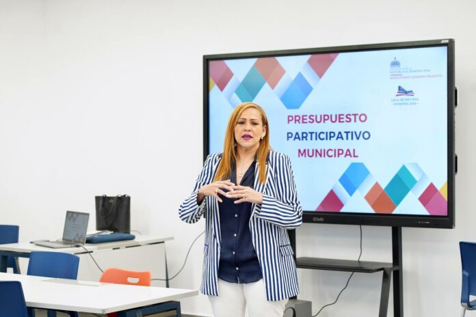 LMD desarrolla programa Presupuesto Participativo Municipal para los distritos municipales