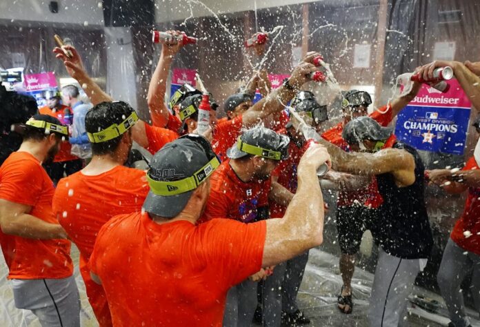 Los Astros ganan título de la División Oeste Liga Americana