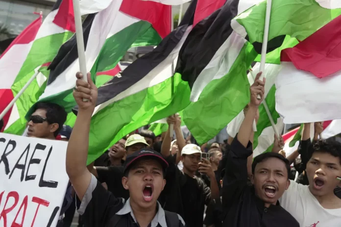 Miles de personas protestan en distintas partes del mundo en solidaridad con palestinos