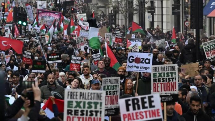 Países europeos y Nueva York se unen en apoyo a Palestina