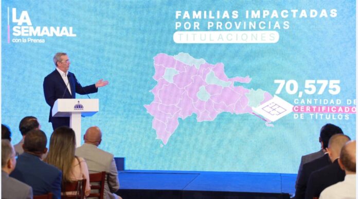 Presidente urge aplicar Ley de Ordenamiento