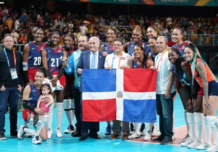 Voleibol RD avanza invicta (3-0) a las semifinales en Juegos