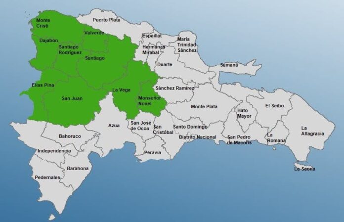 ¡Saca tu paraguas! COE coloca 9 provincias en alerta verde
