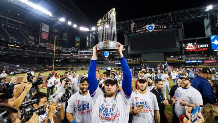 Los Rangers de Texas son los nuevos campeones de las Grandes Ligas