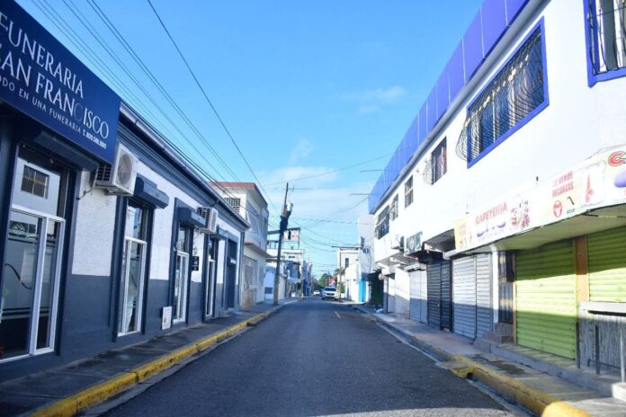 Huelga en el Cibao | San Francisco de Macorís está paralizado en más de un 90%