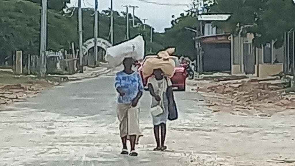1700256670 685 Haitianos se abastecen de alimentos en Pedernales