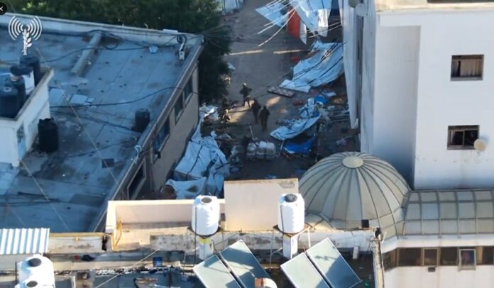 Ejército israelí halla “túnel fortificado” de Hamás debajo de un hospital en Gaza