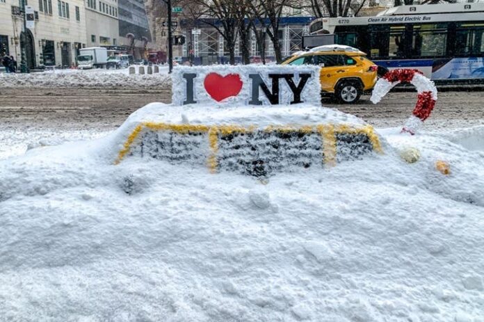 Durante más de 650 días no cae nieve en NYC; en el norte estado hasta 15 pulgadas
