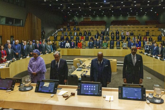 Minuto de silencio en la sede de la ONU en Nueva York por sus funcionarios muertos en Gaza