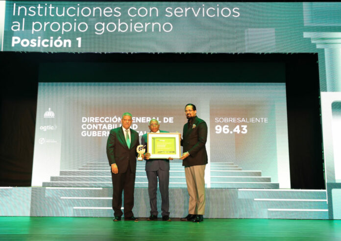 OGTIC reconoce a instituciones públicas por implementación de innovación y desarrollo digital