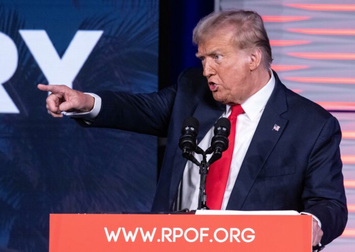 Trump acusa a Biden de convertir Estados Unidos en una “república bananera”