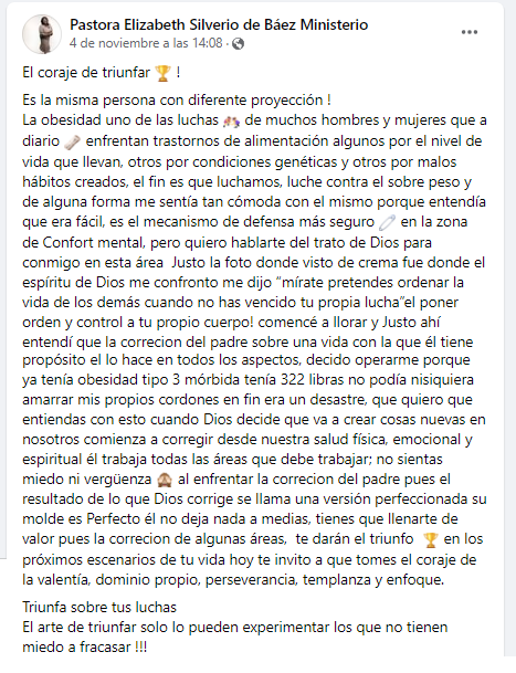 ¿La reconoces Asi luce Elizabeth Silverio con su nuevo cambio