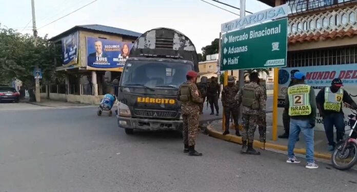 Ejército dominicano incrementa presencia militar en zona fronteriza de Dajabón