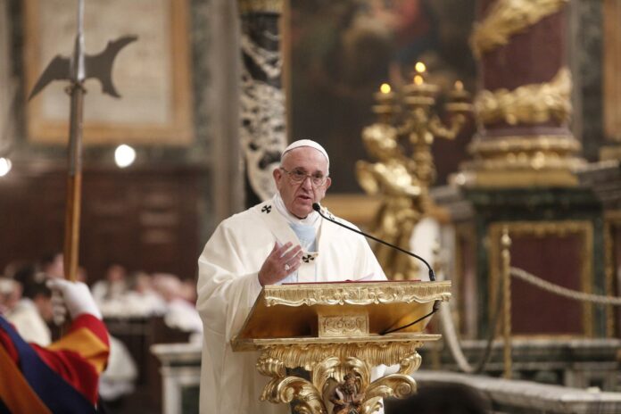 El papa Francisco revela que será enterrado en la basílica de Santa María la Mayor, en Roma