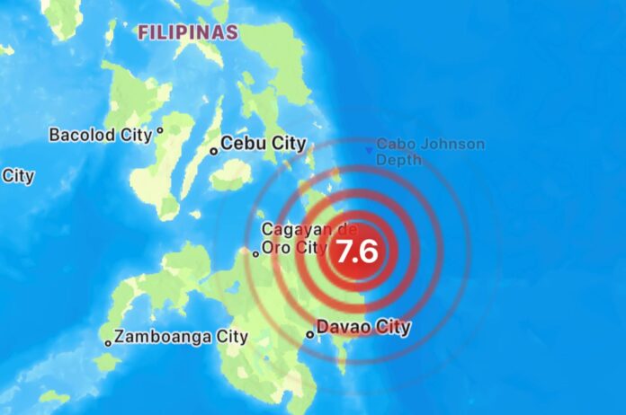 Levantan la alerta de tsunami en el sur de Filipinas tras un terremoto de magnitud 7,6