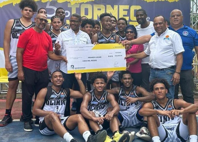 Olimpo gana el torneo baloncesto de Santo Domingo Oeste