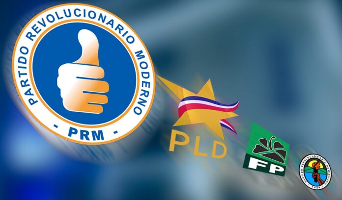 PRM marca el rumbo con 137 candidaturas a alcaldes, PLD 107, FP 87 y PRD 33
