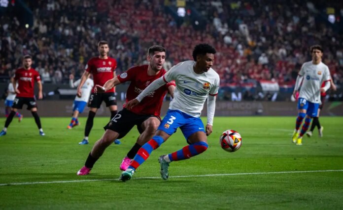 Barcelona clasifica al final de Supercopa de España tras vencer a Osasuna
