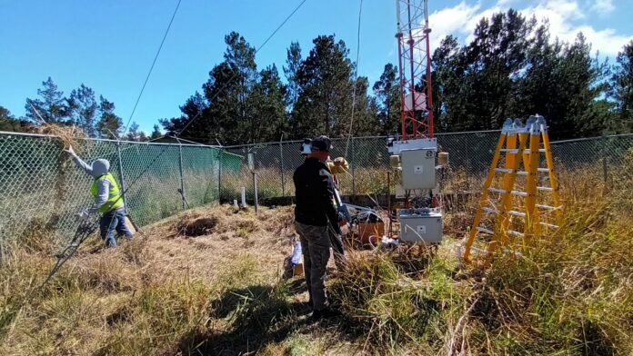 Para obtener registros de temperaturas precisos Onamet instala estación Valle Nuevo