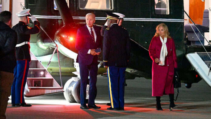 Biden no sabe a dónde ir tras aterrizar en Delaware para descansar el fin de semana