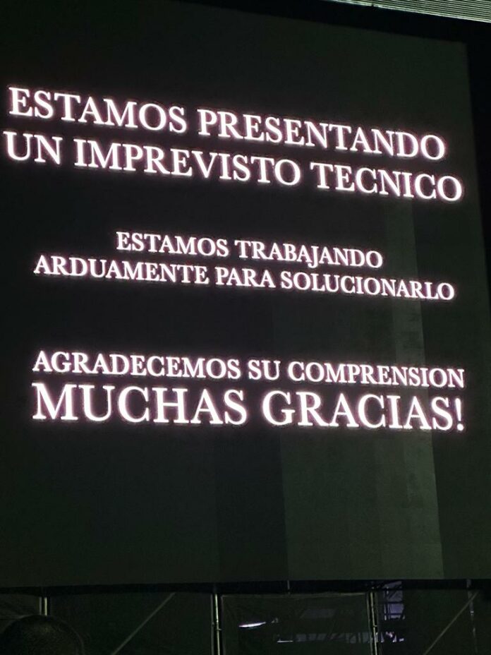 Dos horas después y aún concierto de Luis Miguel no inicia en Santo Domingo por supuestos problemas técnicos