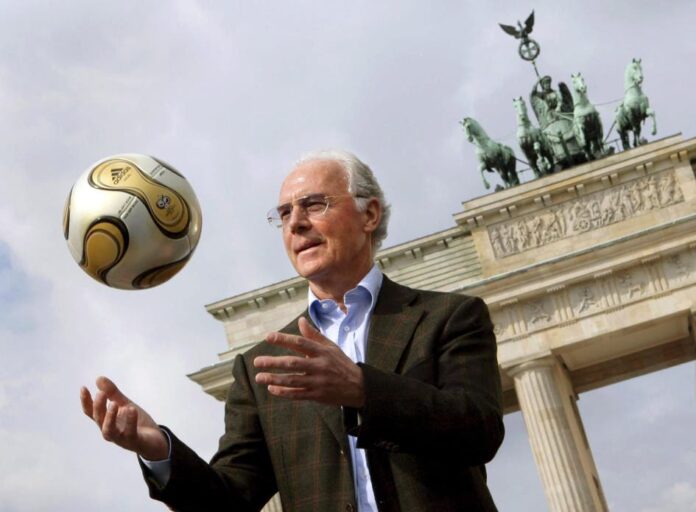 El mundo del fútbol despide a Beckenbauer