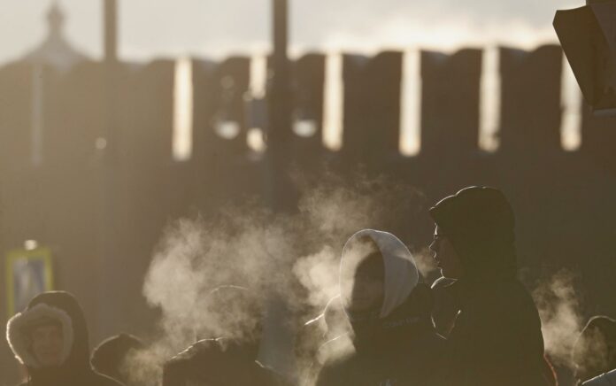 Emergencias Rusia alerta por fríos anómalos; temperaturas alcanzan entre 7 y 15 grados bajo cero