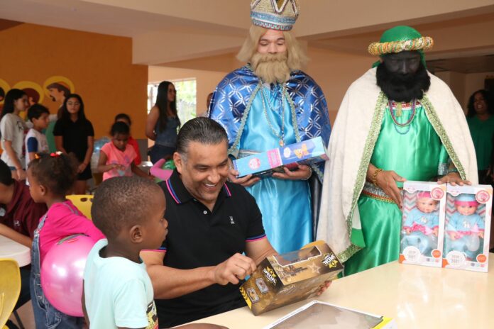 Luis Alberto: “En este día especial de los Santos Reyes me satisface ver una sonrisa en cada niño”