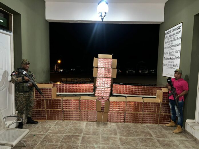 Ocupan contrabando de 360 mil cigarrillos en la Vigía, Dajabón