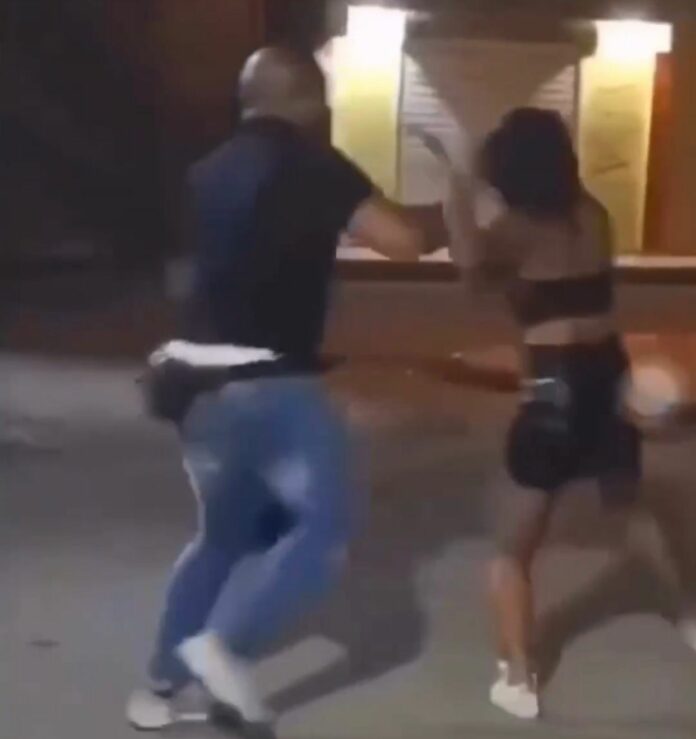 PN captura hombre que circula en video agrediendo físicamente a su sobrina de 14 años en SDN