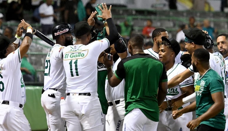 ¡Ganamos Asi celebraron los Tigres del Licey su pase a