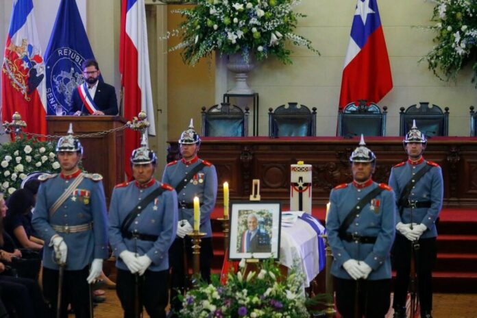 Sebastián Piñera: Las emotivas imágenes del funeral del expresidente