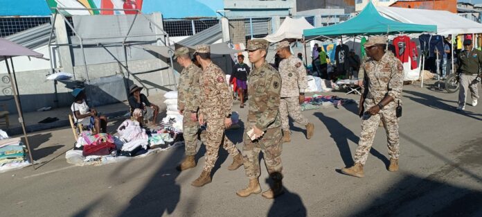Militares estadounidenses visitan frontera RD-Haití