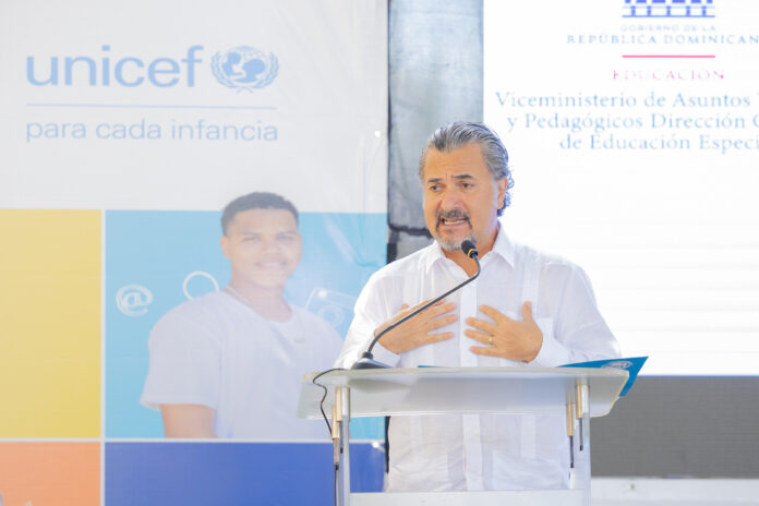 MINERD y UNICEF lanzan programa enfocado en garantizar derecho a la educación en RD