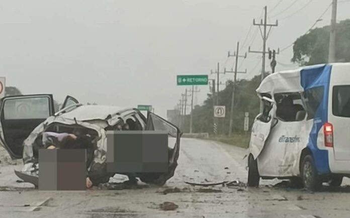 Accidente vial en la Riviera Maya deja seis muertos, cinco de ellos turistas argentinos